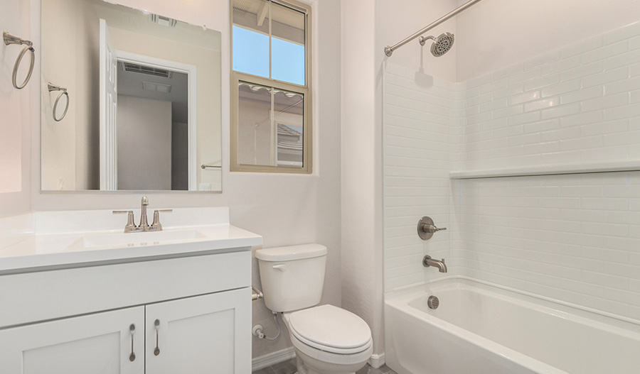 Bathroom of the Chicago floor plan