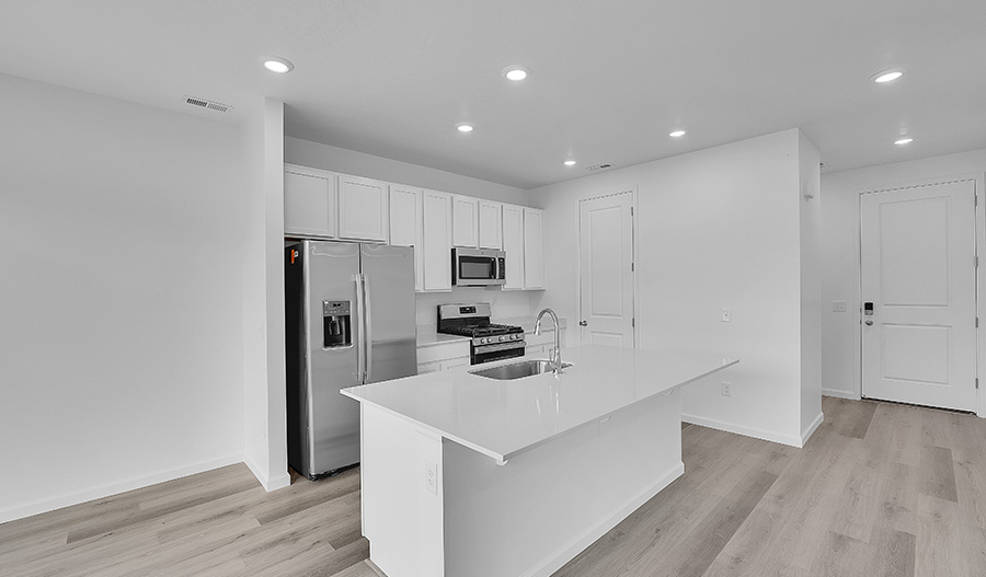 Kitchen of the Coral floor plan