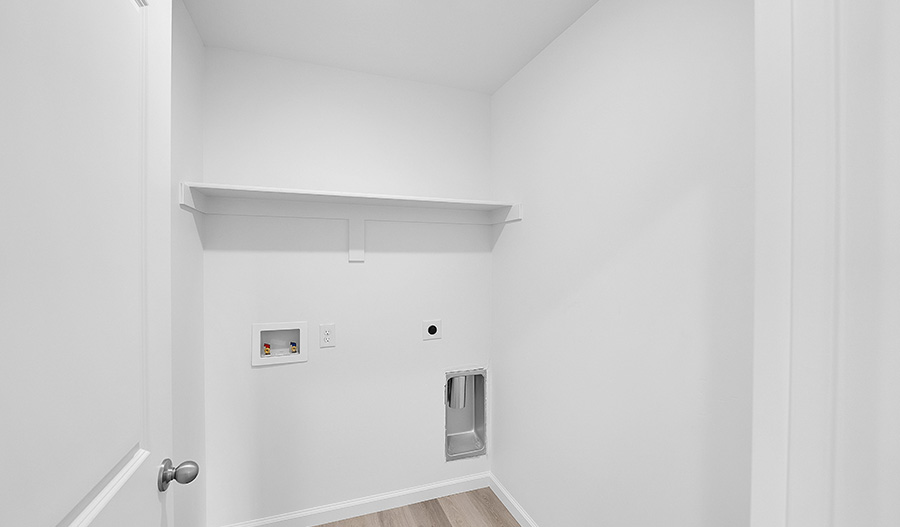 Laundry Room of the Coral floor plan