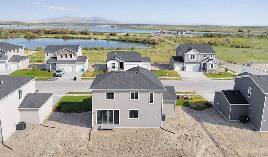 Rear Exterior of the Coral floor plan
