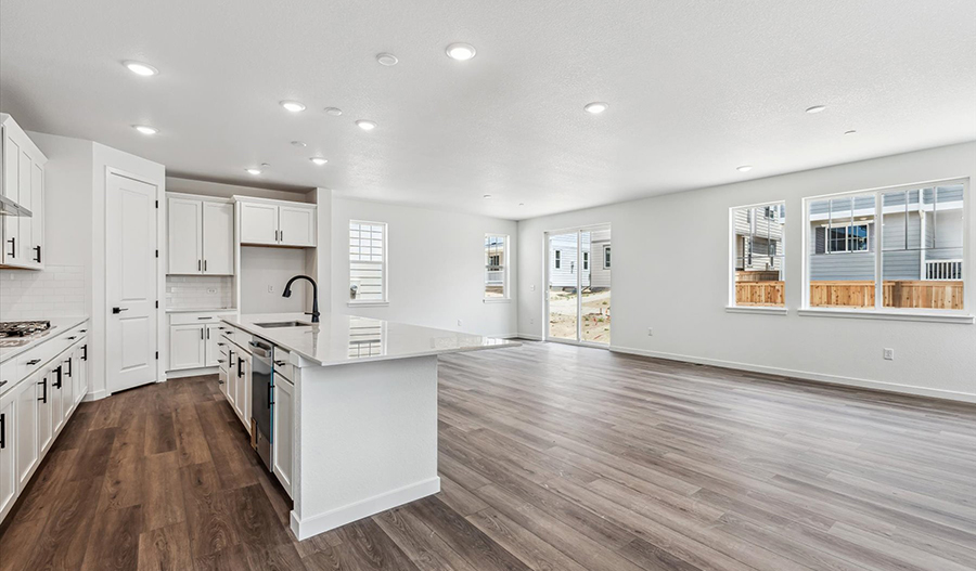 Kitchen of the Laurel floor plan