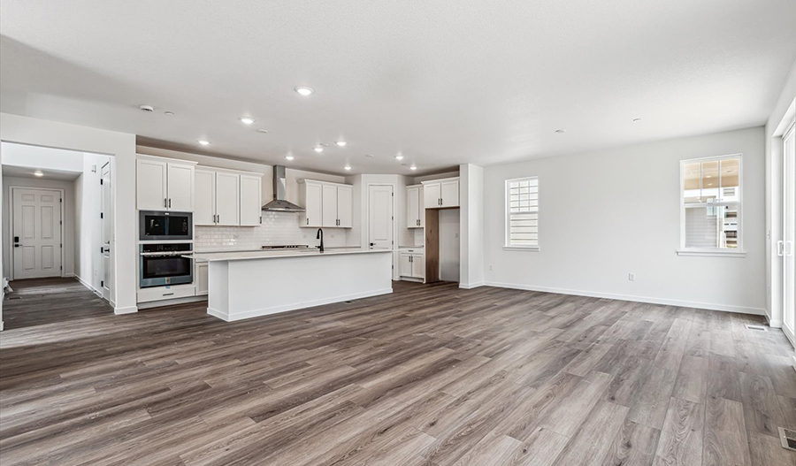 Great Room of the Laurel floor plan
