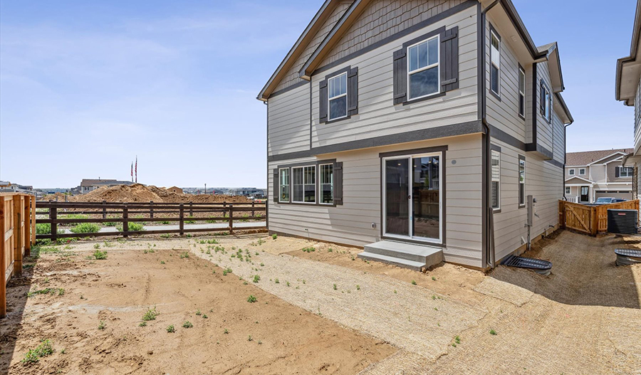 Rear Exterior of the Laurel floor plan