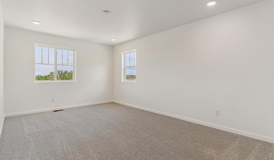 Bedroom of the Pearl floor plan