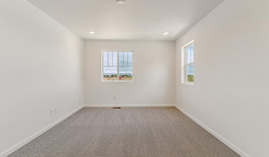 Bedroom of the Pearl floor plan