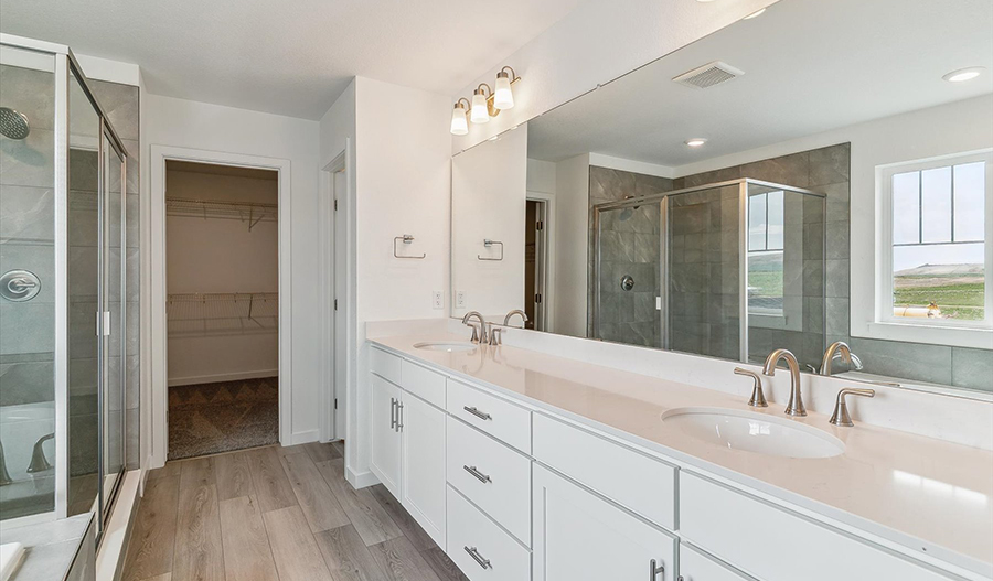 Bathroom of the Coronado floor plan