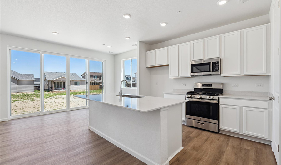 Kitchen of the Coral floor plan