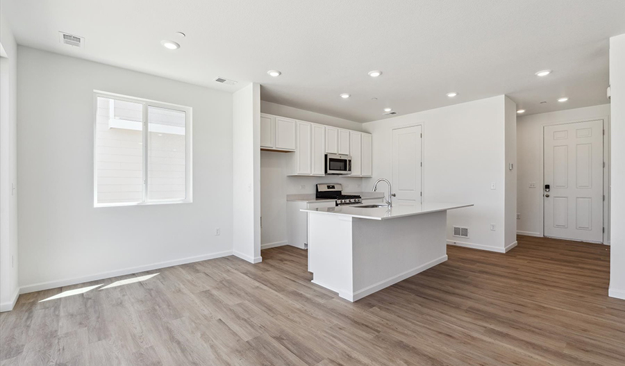 Kitchen of the Coral floor plan