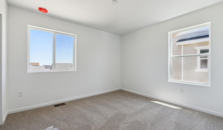 Bedroom of the Coral floor plan
