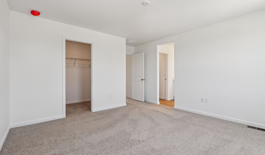 Bedroom of the Coral floor plan
