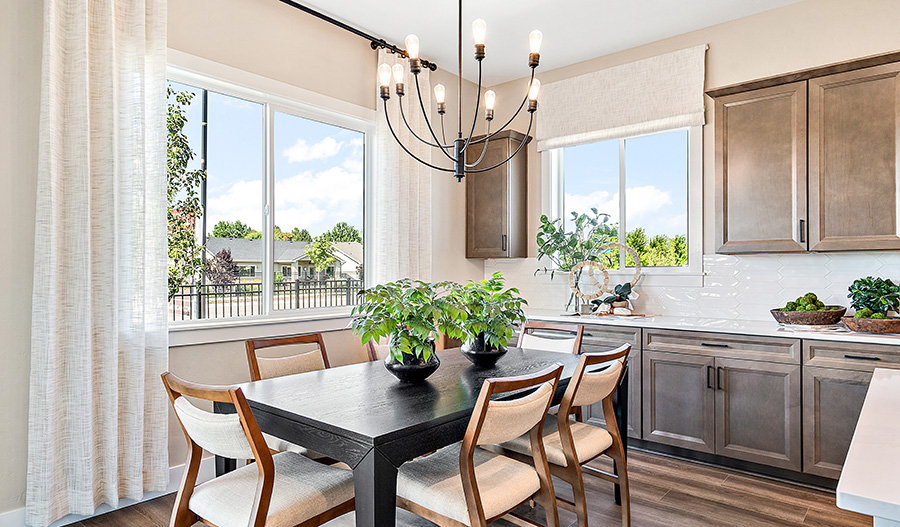 Dining Area of the Delaney floor plan