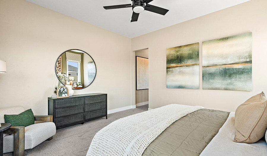 Bedroom of the Delaney floor plan