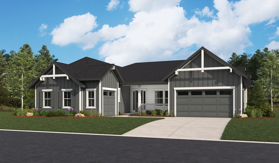 Elevation A of the Hanford floor plan