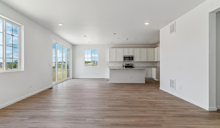 Kitchen of the Moonstone floor plan