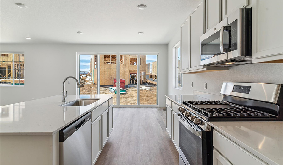 Kitchen of the Moonstone floor plan