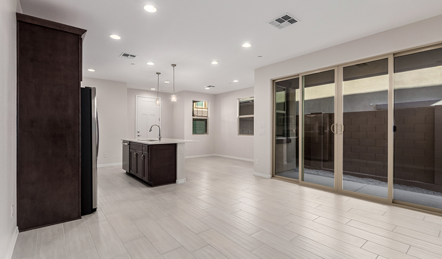 Kitchen of the Chicago floor plan