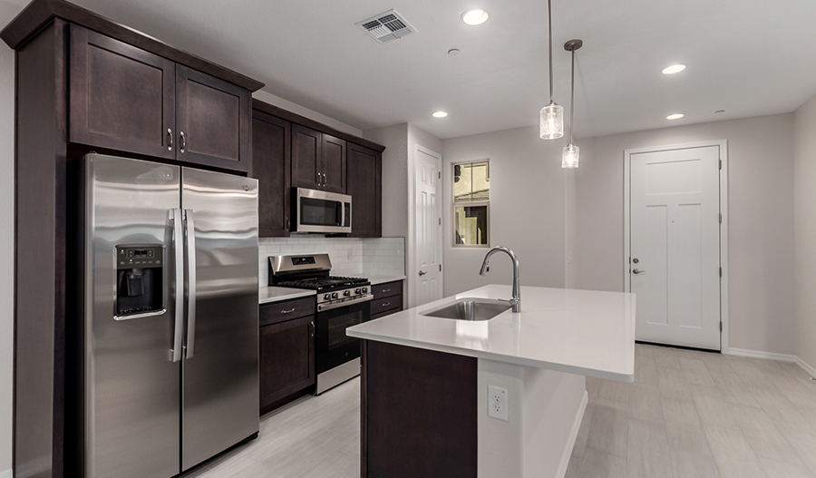 Kitchen of the Chicago floor plan