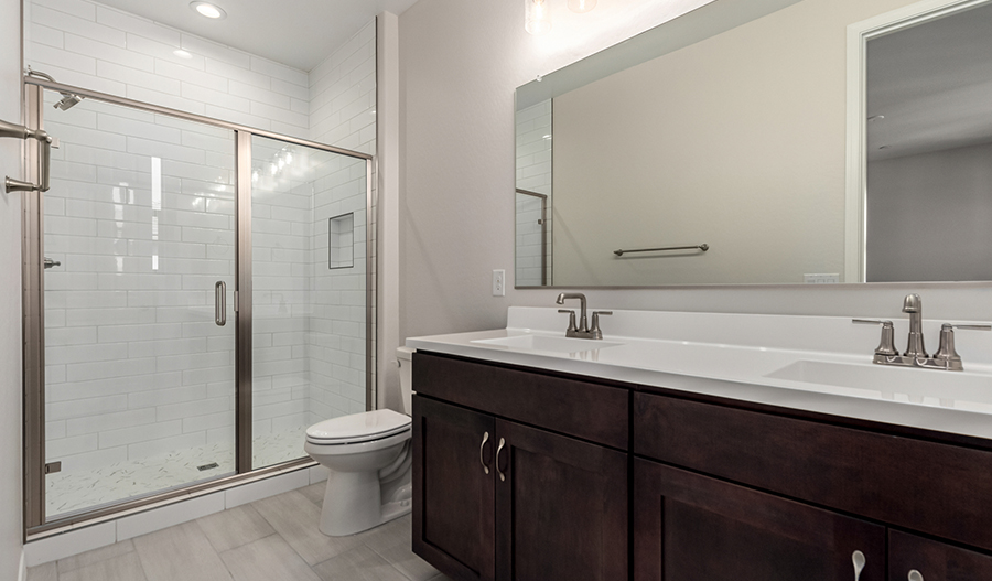 Bathroom of the Chicago floor plan