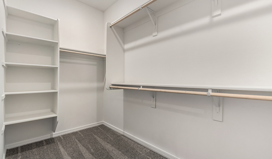Closet of the Chicago floor plan