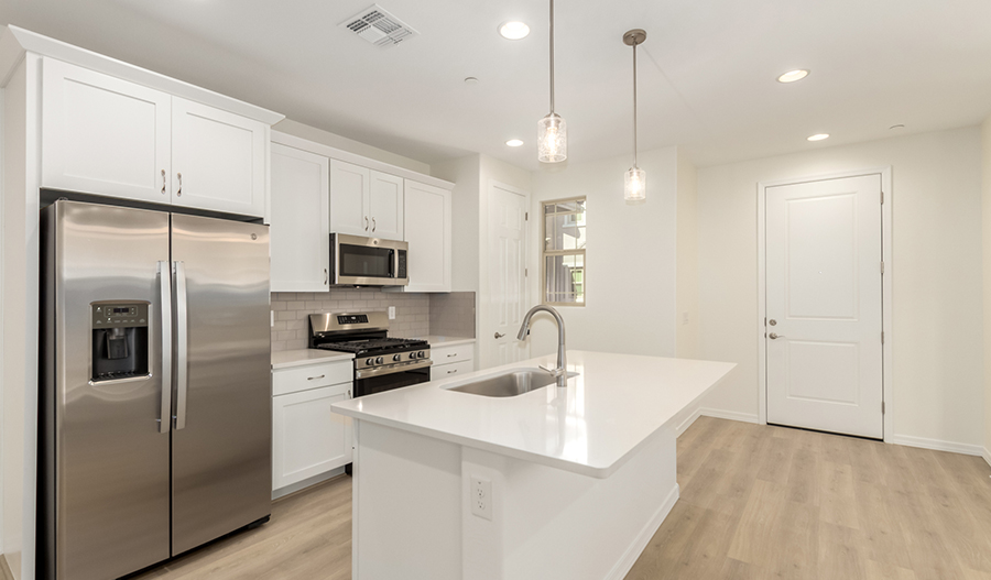 Kitchen of the Chicago floor plan