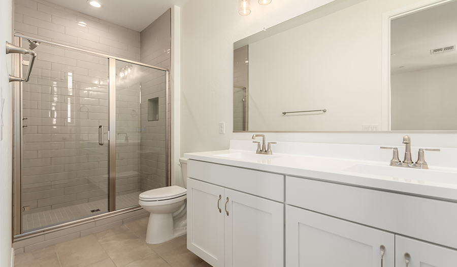 Bathroom of the Chicago floor plan