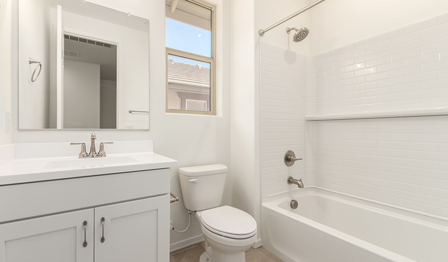 Bathroom of the Chicago floor plan