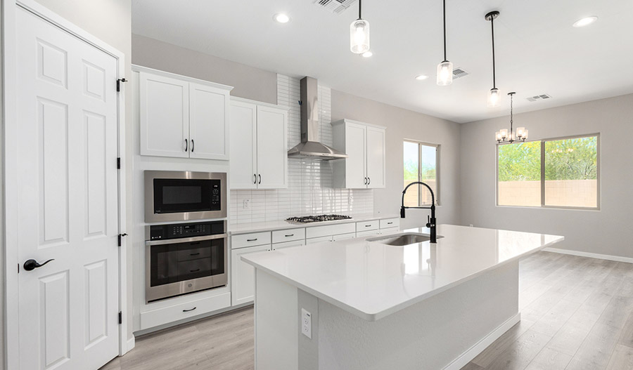 Kitchen of the Townsend floor plan