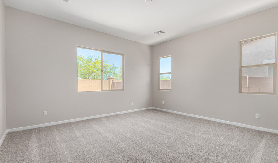 Bedroom of the Townsend floor plan