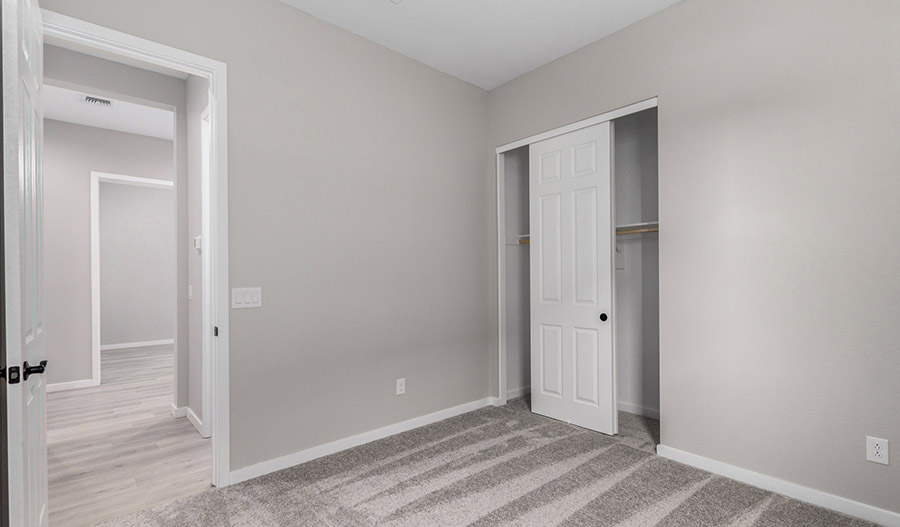 Bedroom of the Townsend floor plan