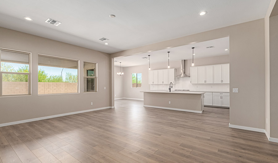 Great Room of the Cassandra floor plan