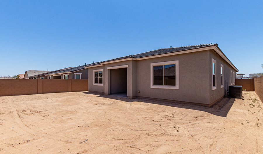 Rear Exterior of the Celeste floor plan