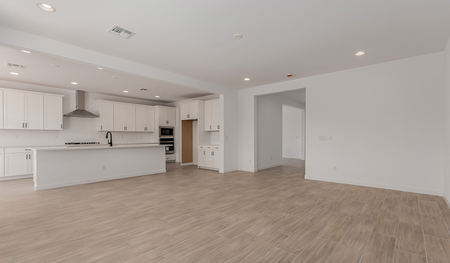 Great Room  of the Cassandra floor plan