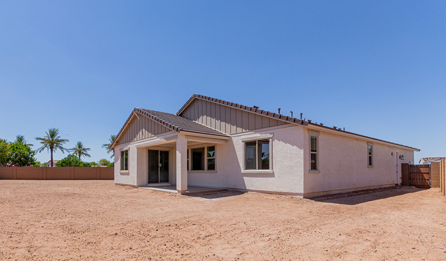 Rear Exterior of the Cassandra floor plan