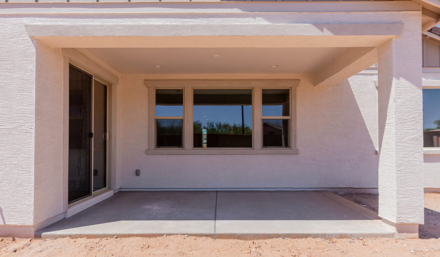 Rear Exterior of the Cassandra floor plan