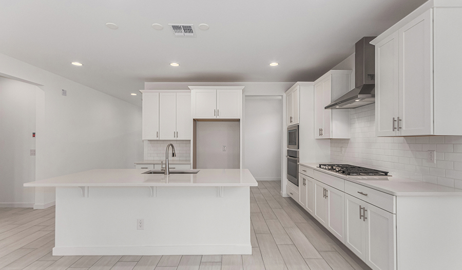 Kitchen of the Raleigh floor plan