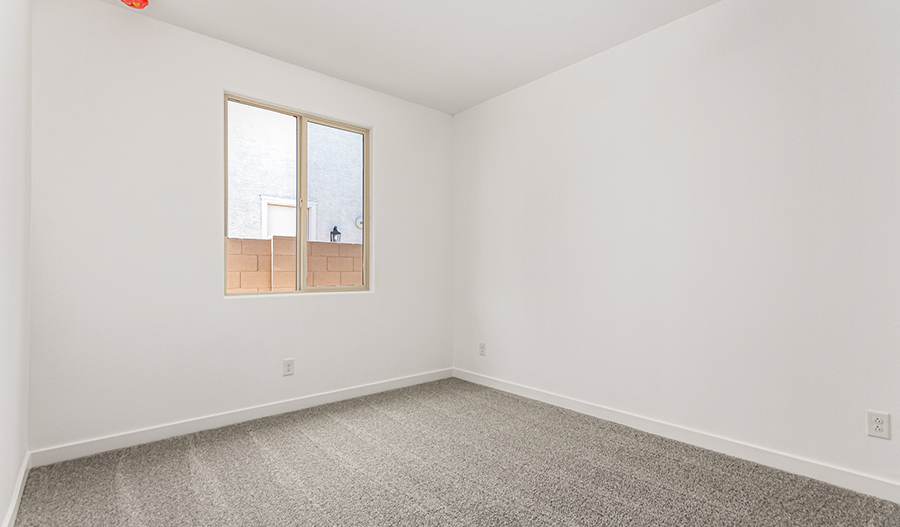 Bedroom of the Raleigh floor plan
