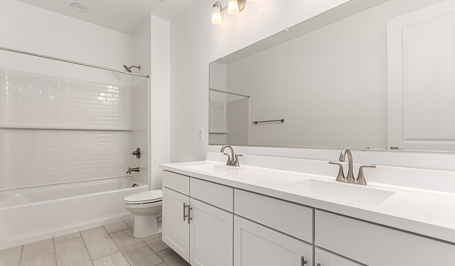 Bathroom of the Raleigh floor plan