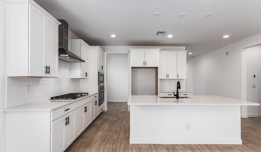 Kitchen of the Raleigh floor plan