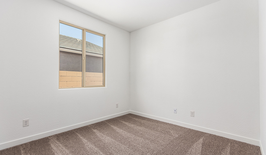 Bedroom of the Raleigh floor plan