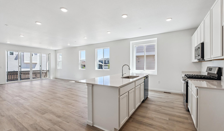 Kitchen of the Alexandrite floor plan
