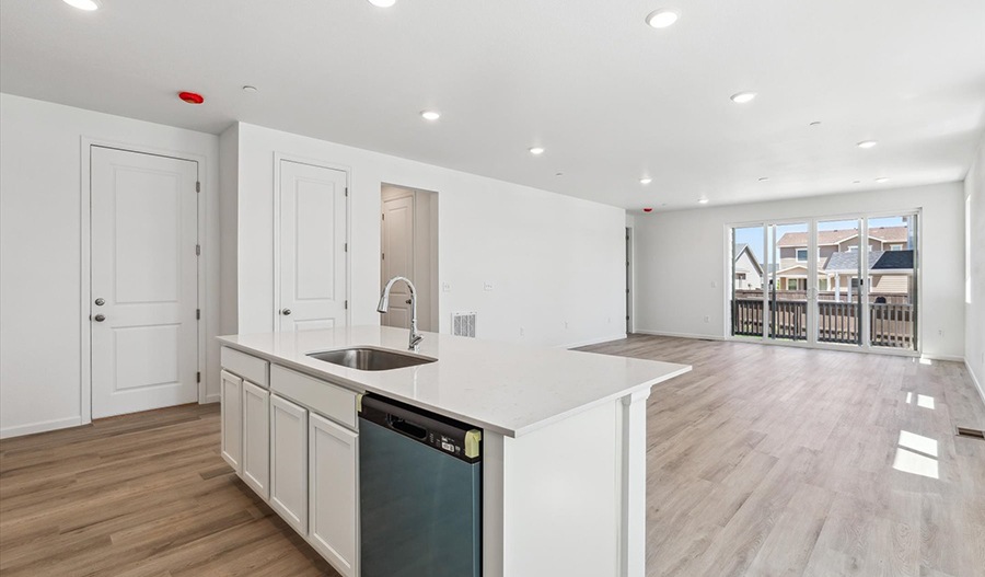 Kitchen of the Alexandrite floor plan