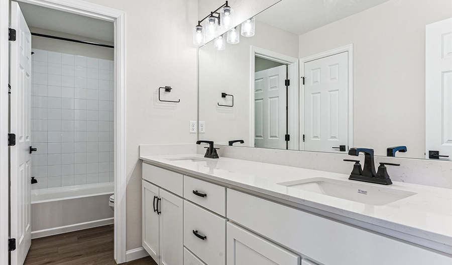 II-55-OakRidgeatCrystalValley Bathroom of the Dillon II floor plan