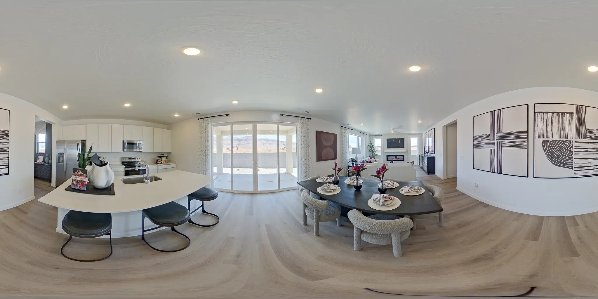 Kitchen 360 VT JPG Kitchen 360 VT JPG of the Cordero floor plan