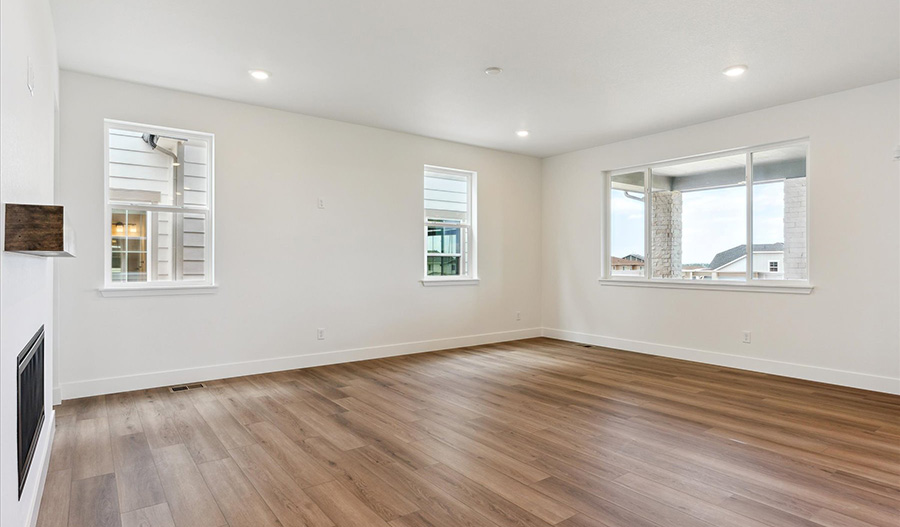 Great Room of the Coronado floor plan