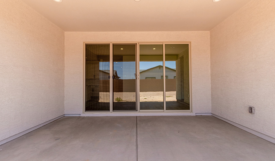 Rear Exterior of the Deacon floor plan