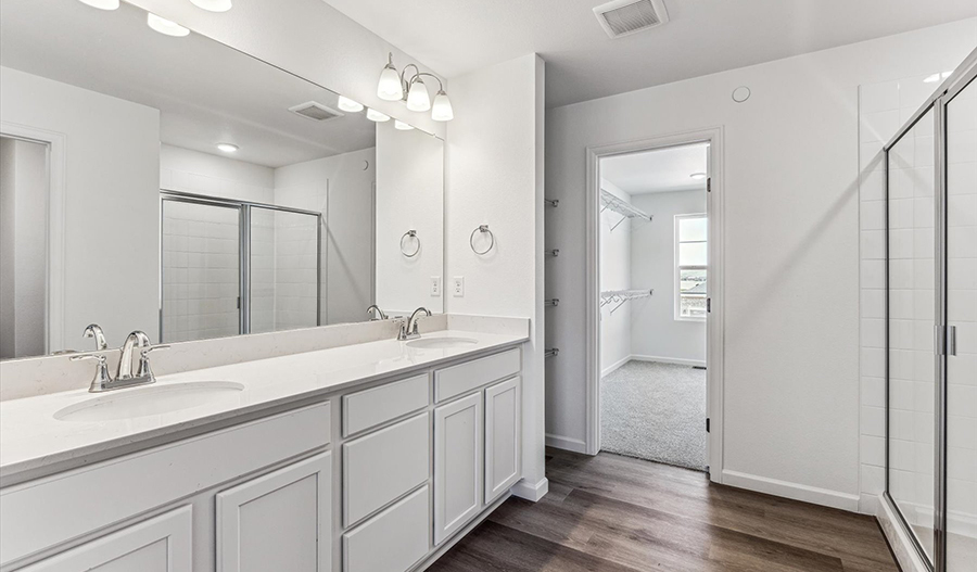 Bathroom of the Lapis floor plan