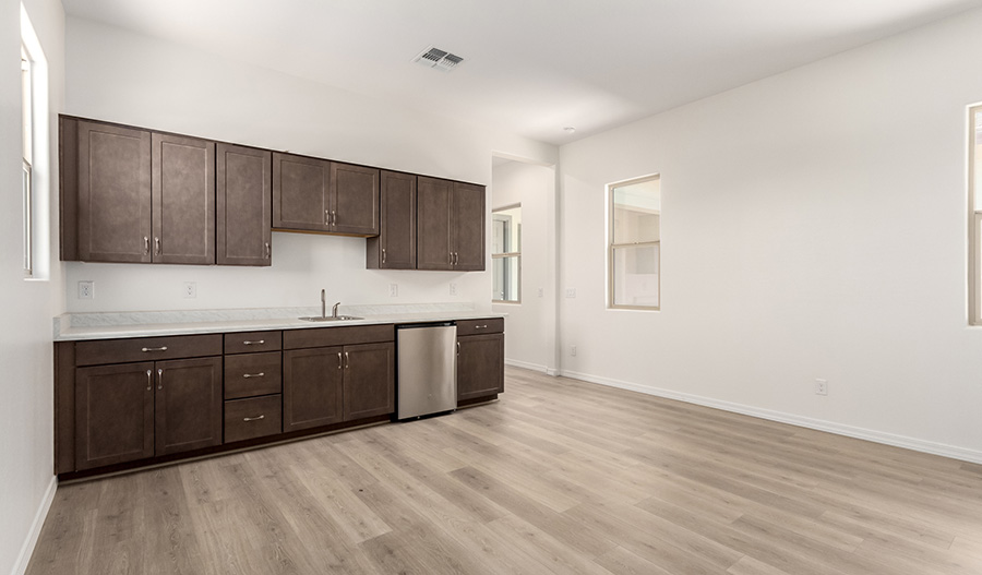 Kitchenette of the Pomona floor plan