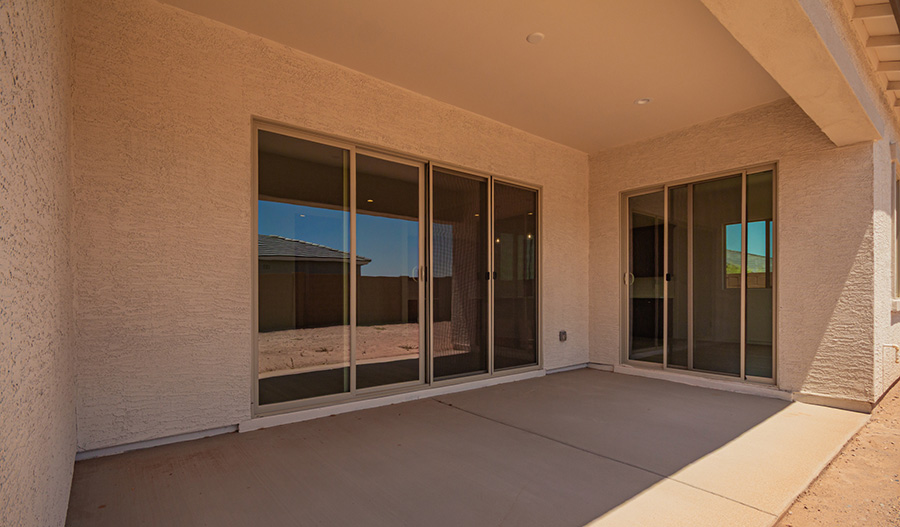 Rear Exterior of the Pomona floor plan