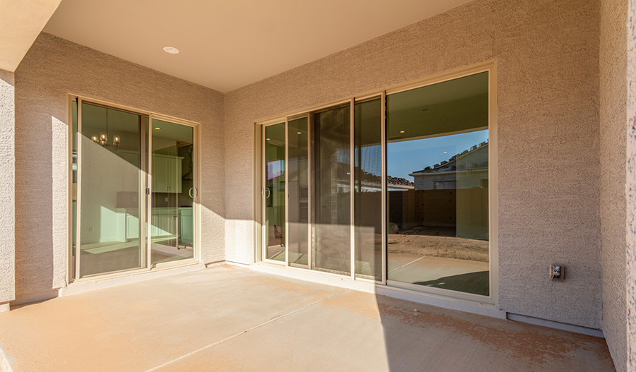 Rear Exterior of the Dominic floor plan