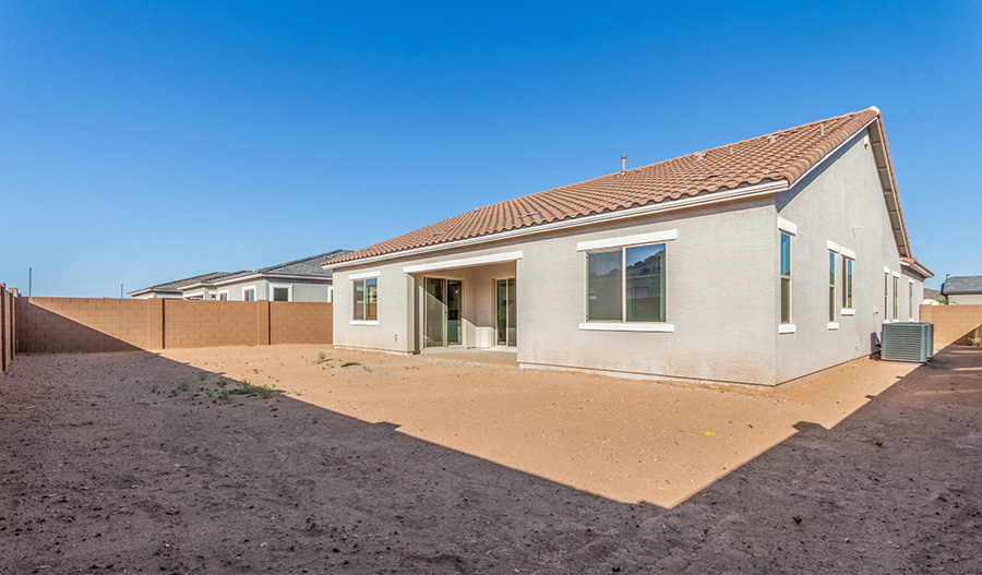Rear Exterior of the Dominic floor plan